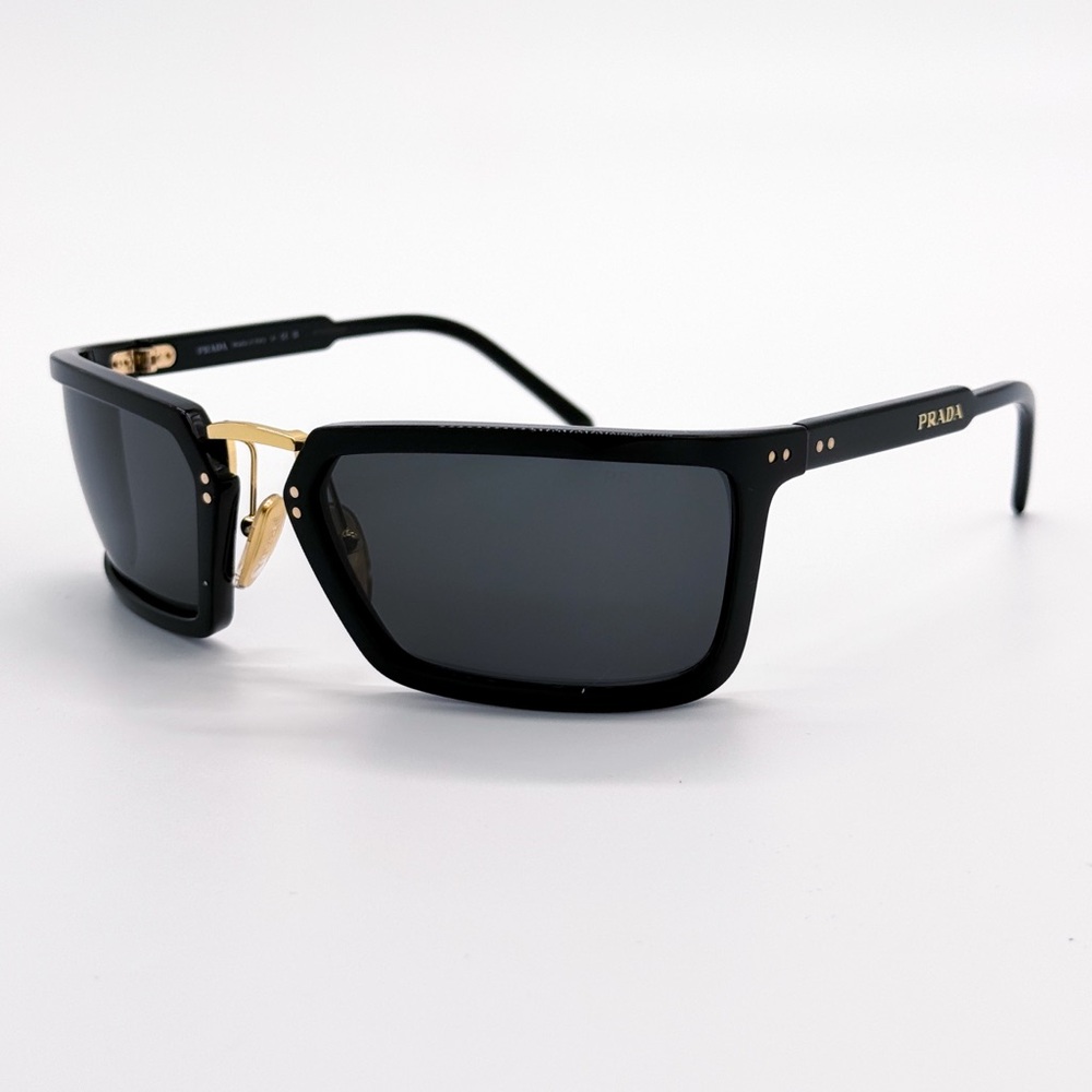 NEW PRADA PRA11S 1AB5S0 UNISEX SUNGLASSES SPR A11 1AB5S0 BLACK PR A11S
